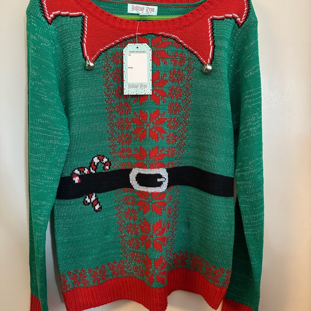Holiday Hype Ugly Christmas Sweater